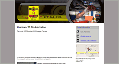 Desktop Screenshot of pennzoilwatertown.com